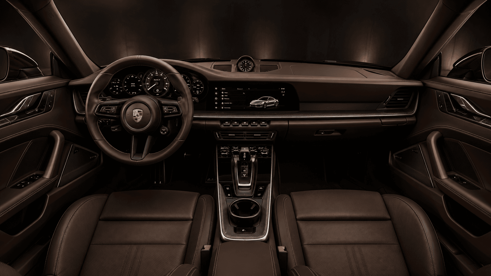 APEX GT-R Espresso interior